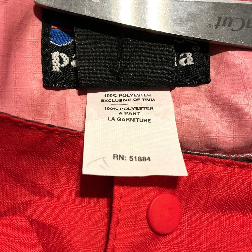 Vintage 90s Patagonia Men's Large Red Nylon Anorak Pullover 1/4‎ Zip Jacket - Picture 5 of 9